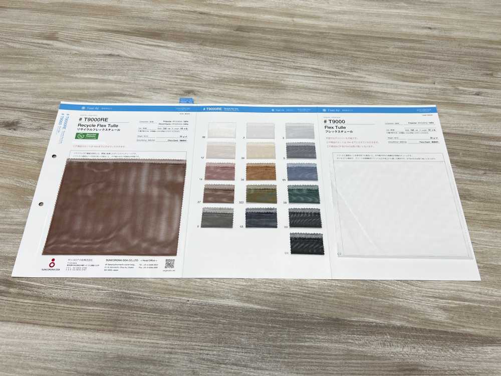 T9000/T9000RE-SAMPLE Tarjeta De Muestra T9000/T9000RE Suncorona Oda