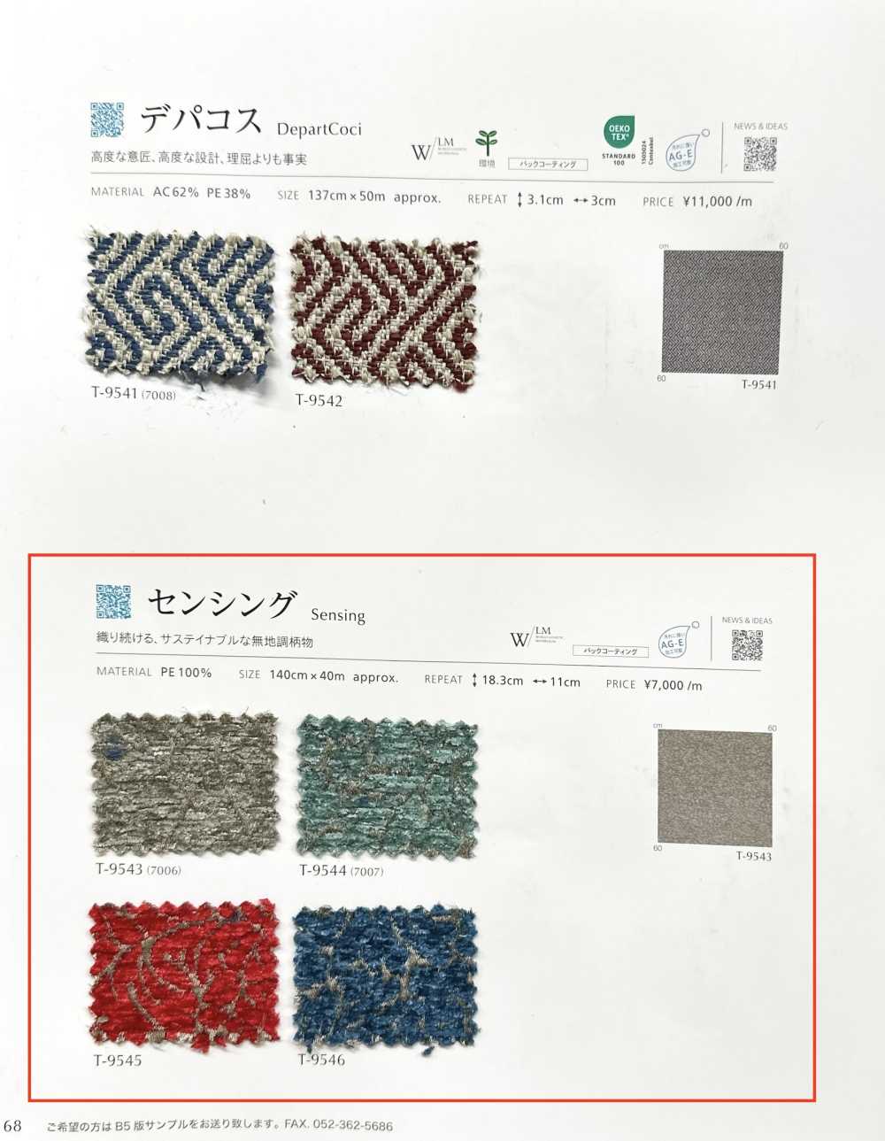 SENSING Detección[Fabrica Textil] Shinko