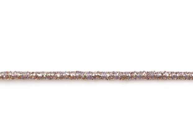 EP130L-B Banda Elástica Pequeña Con Purpurina De 1,3 Mm Cordon