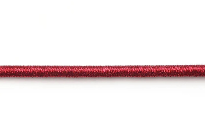 SBL200 Banda Elástica Suave Con Purpurina De 2 Mm Cordon