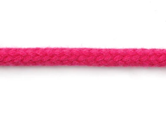 CCR01A(M) Cordón De Algodón De 4,5 Mm[Cordón De Cinta De Cinta] Cordon