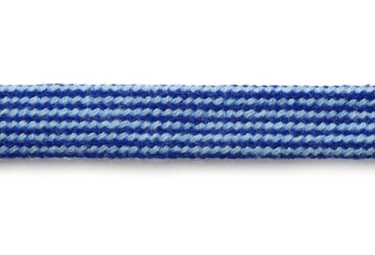 IND08 Cordón índigo De 8 Mm[Cordón De Cinta De Cinta] Cordon