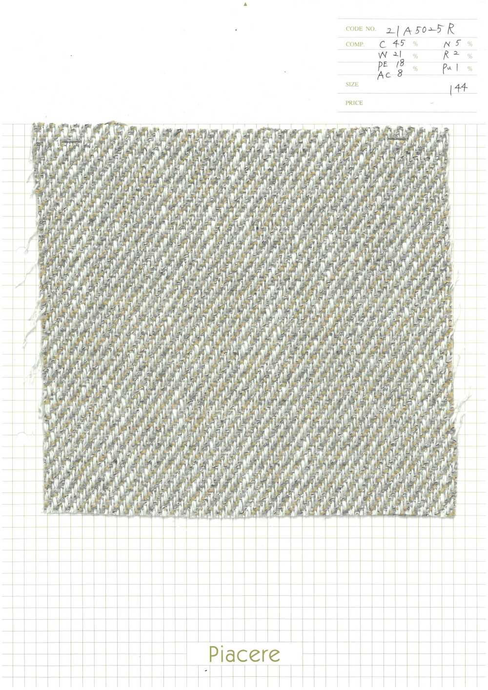 21A5025R Tweed Mixto W[Fabrica Textil] Piacere