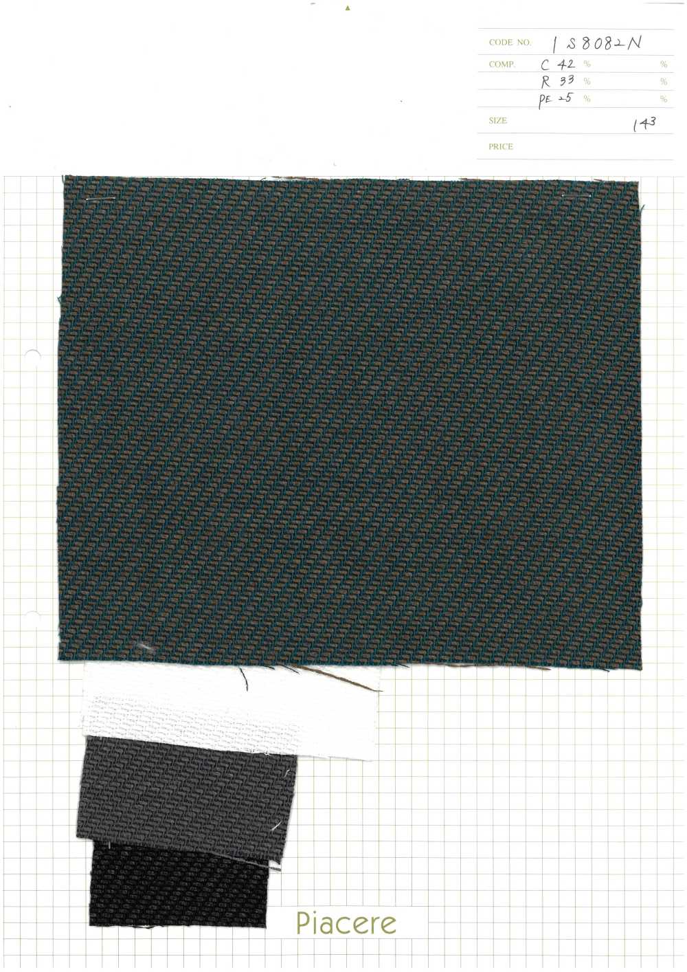 1S8082N Rafia Kersey[Fabrica Textil] Piacere