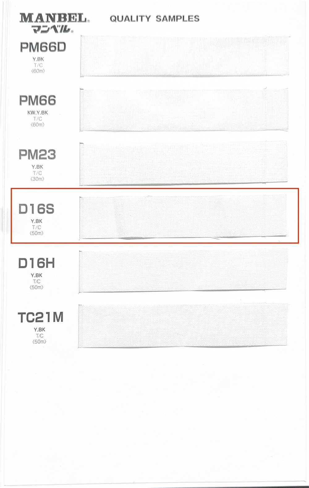 D16S Entretela Termoadhesiva Serie Invel (Cinta), Tipo Medio Suave Manvel