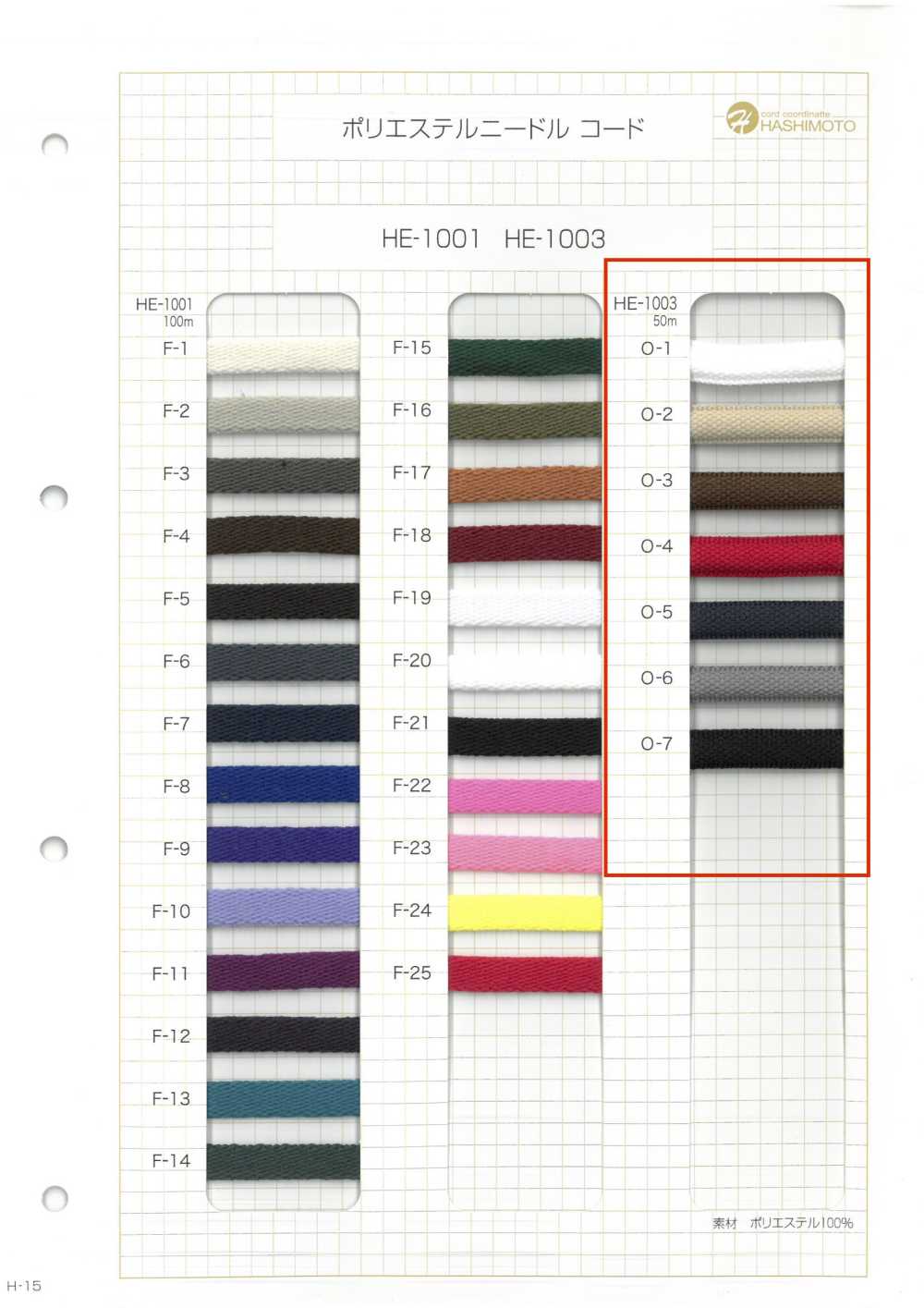 HE-1003 Cordón De Aguja De Poliéster[Cordón De Cinta De Cinta] Sin Nombre