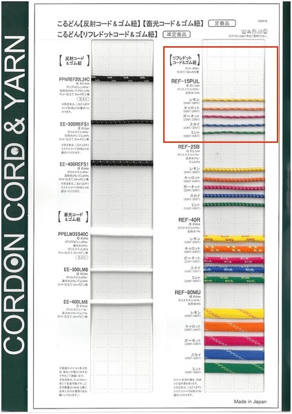 REF15PUL Cordón Redondo Refre Dot De 1,5 Mm[Cordón De Cinta De Cinta] Cordon