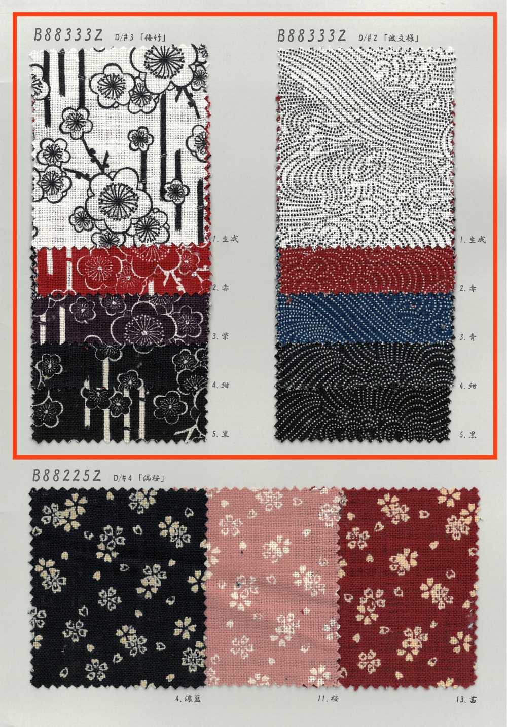 B88333Z Tela De Hilo Irregular, Tela Antigua índigo, Medio Doblada[Fabrica Textil] VANCET