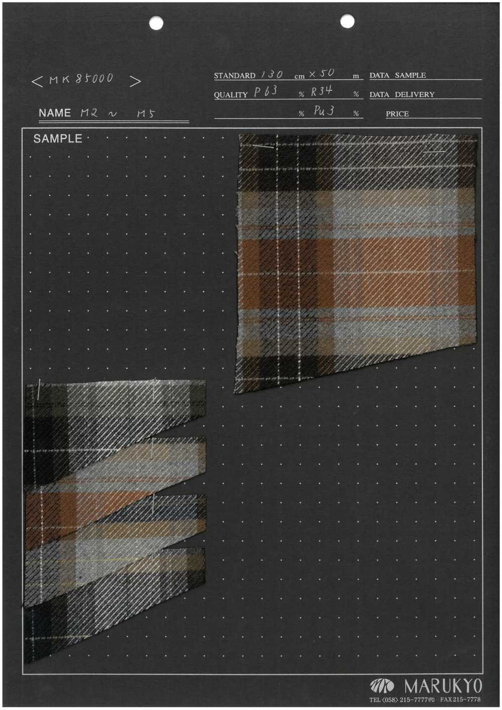 MK85000 Tejido Suave Y Afelpado Por Ambos Lados.[Fabrica Textil] Marukyo Textile