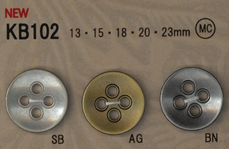 KB102 Botones Metálicos De Estilo Vintage[Botón] DAIYA BUTTON(DAIYA BUTTON)