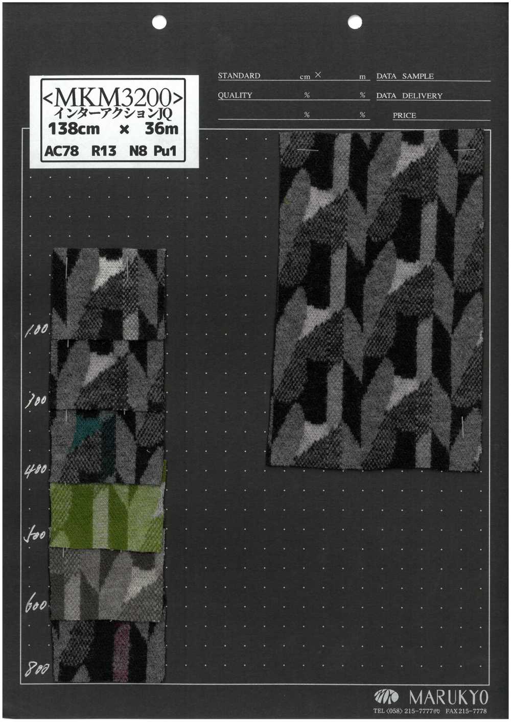 MKM3200 Interacción JQ[Fabrica Textil] Marukyo Textile