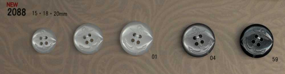 2088 Botón De Anclaje DAIYA BUTTON(DAIYA BUTTON)