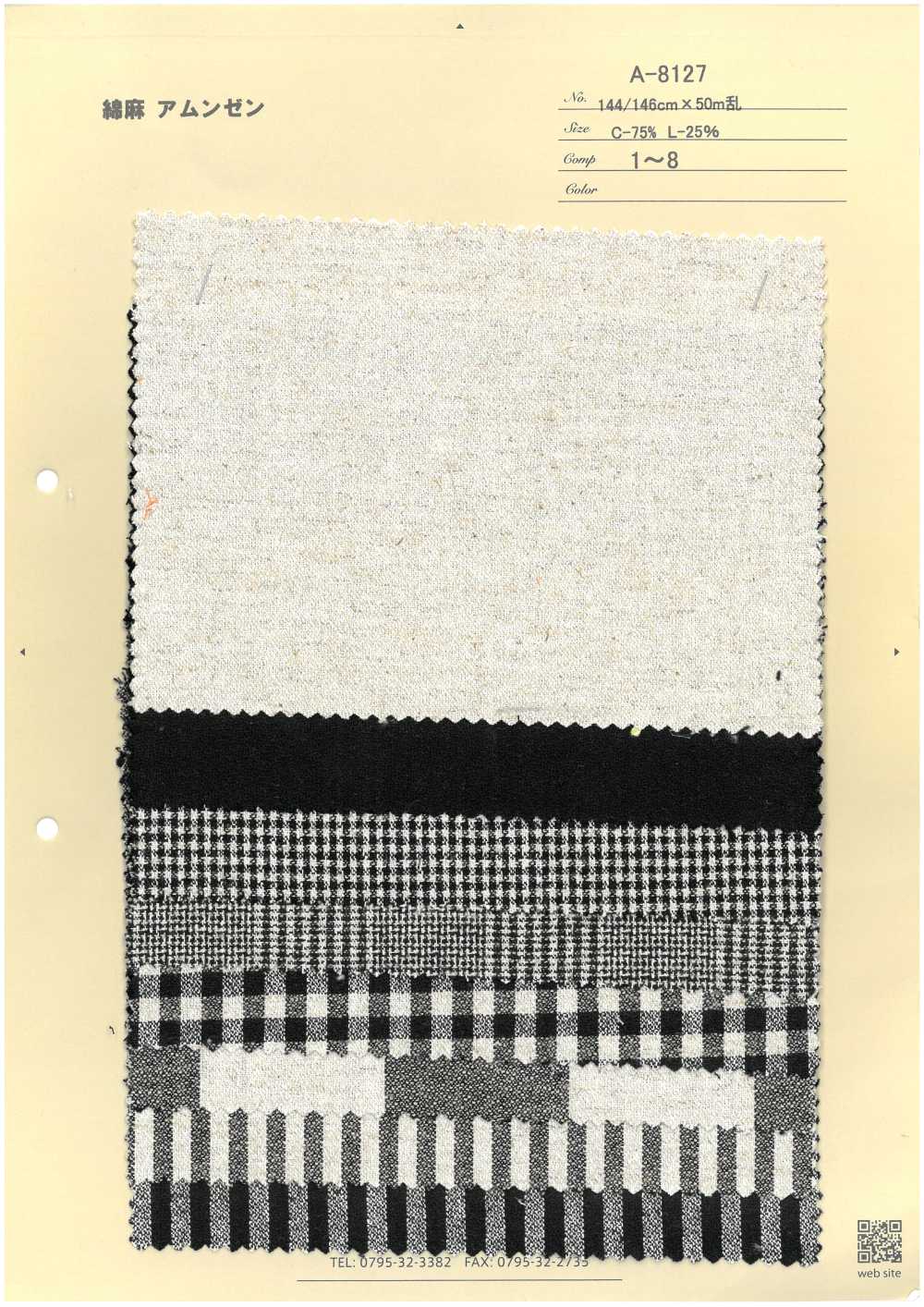 A-8127 Superficie Rugosa De Lino[Fabrica Textil] ARINOBE
