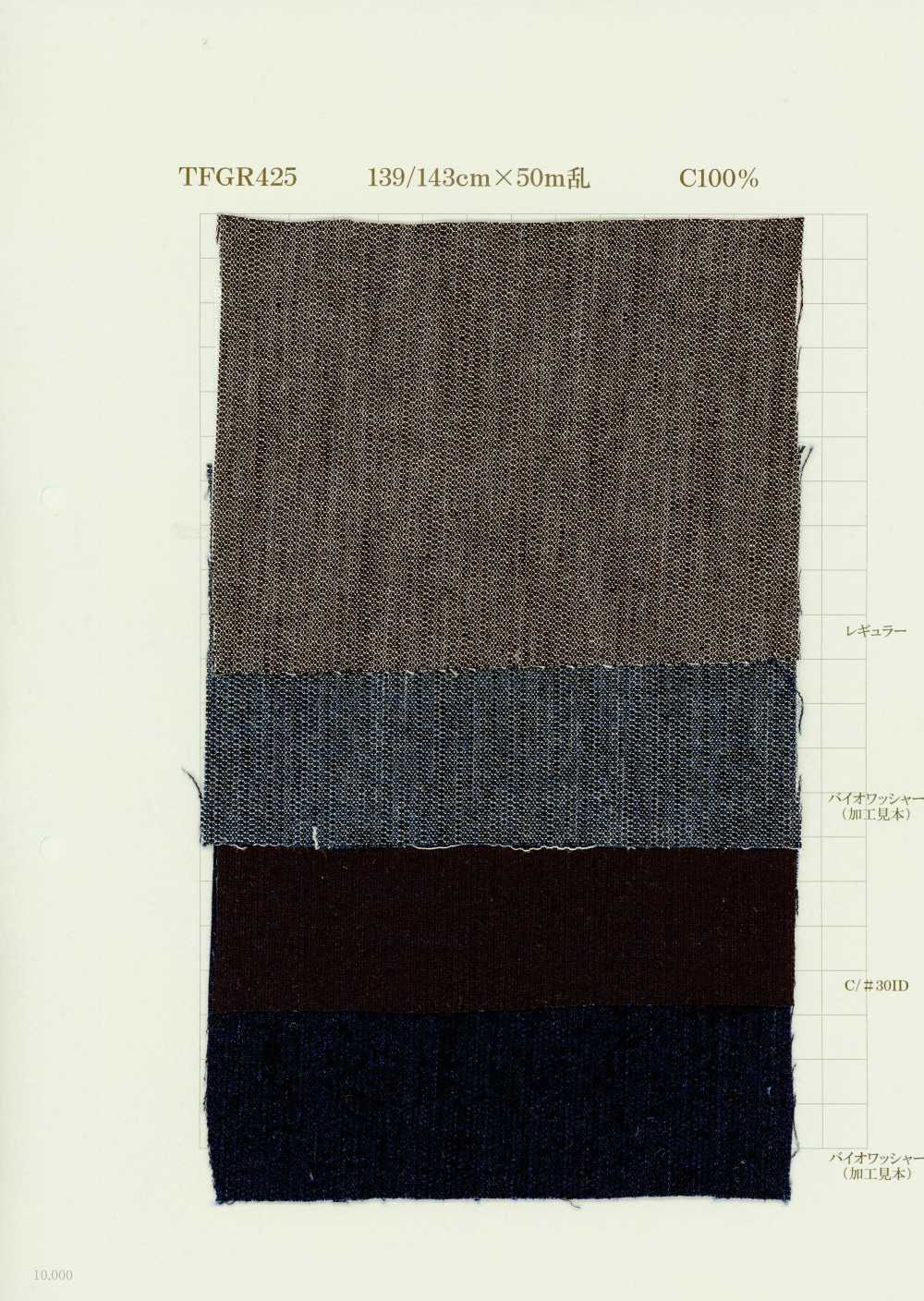 TFGR425 Denim Flameado De 6 Oz[Fabrica Textil] Textiles Yoshiwa