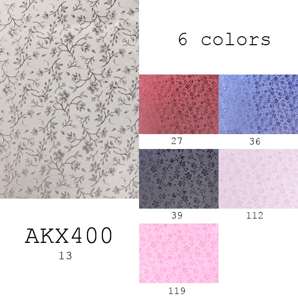 AKX400 Estampado De Flores Jacquard Bemberg 100% Forro EXCY Original[Recubrimiento] Asahi KASEI