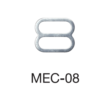 MEC08 Ajustador De Correa De Sujetador 8 Mm * Compatible Con Detector De Aguja[Hebillas Y Anillo] Morito