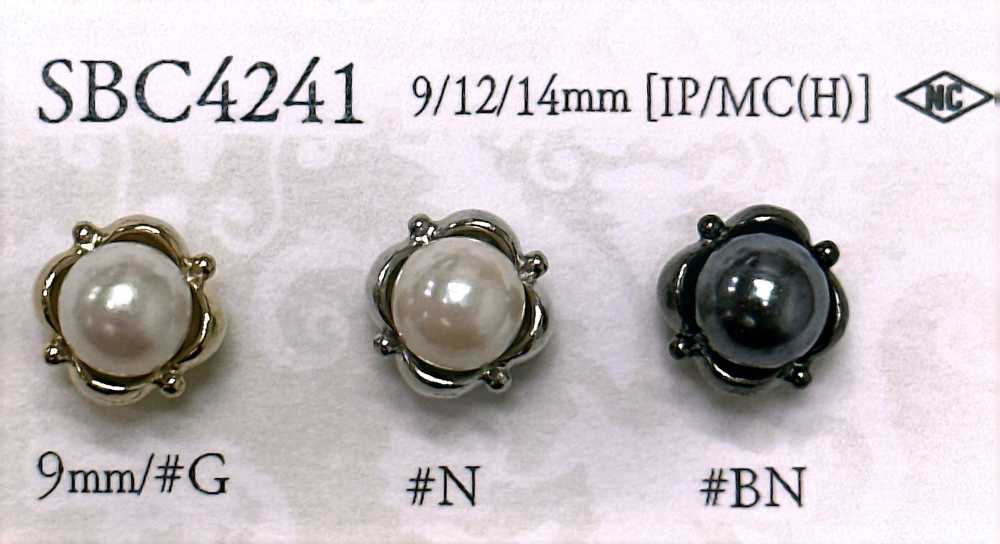 SBC4241 Botón Con Forma De Perla IRIS