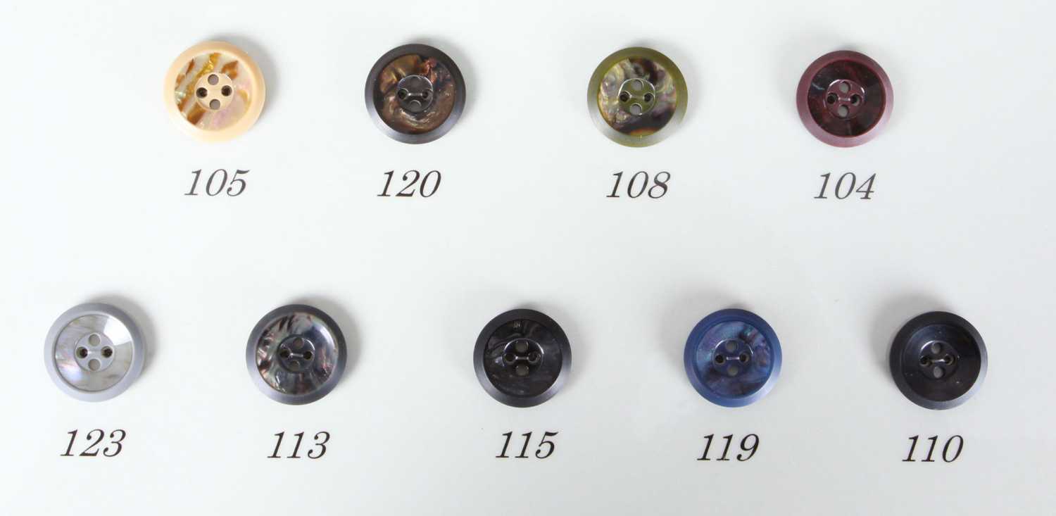 1527 Botones De Poliéster Para Trajes Y Chaquetas Fabricados En Italia[Botón] UBIC SRL