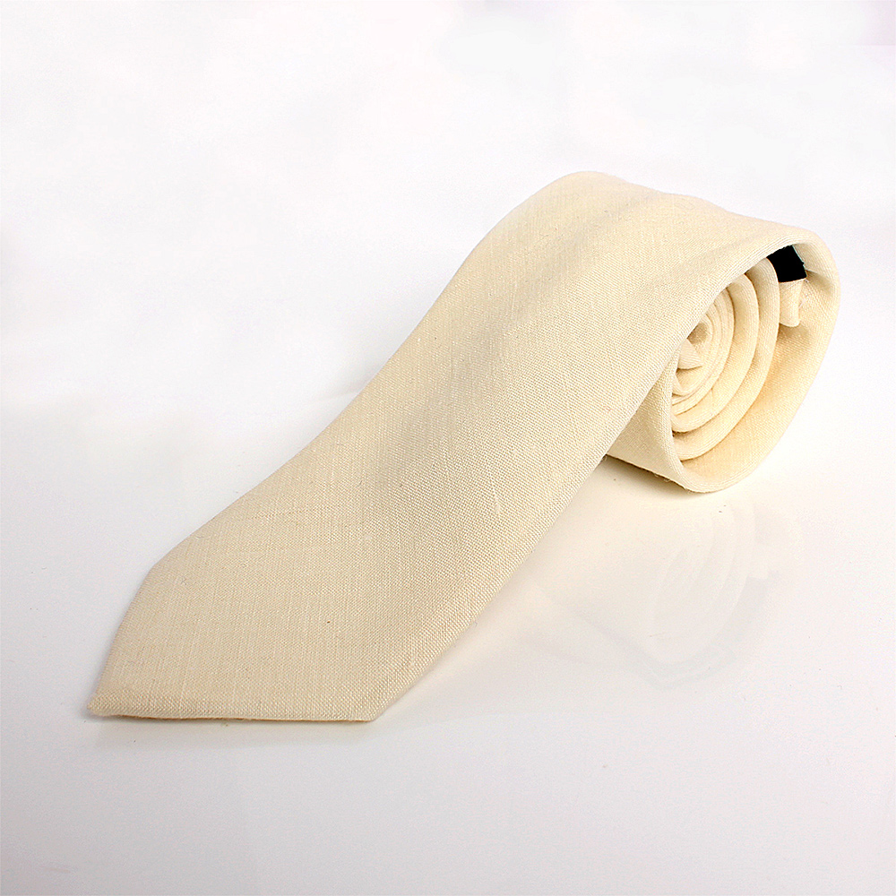 HLN-04 HARISSONS Corbata De Lino Beige[Accesorios Formales] Yamamoto(EXCY)