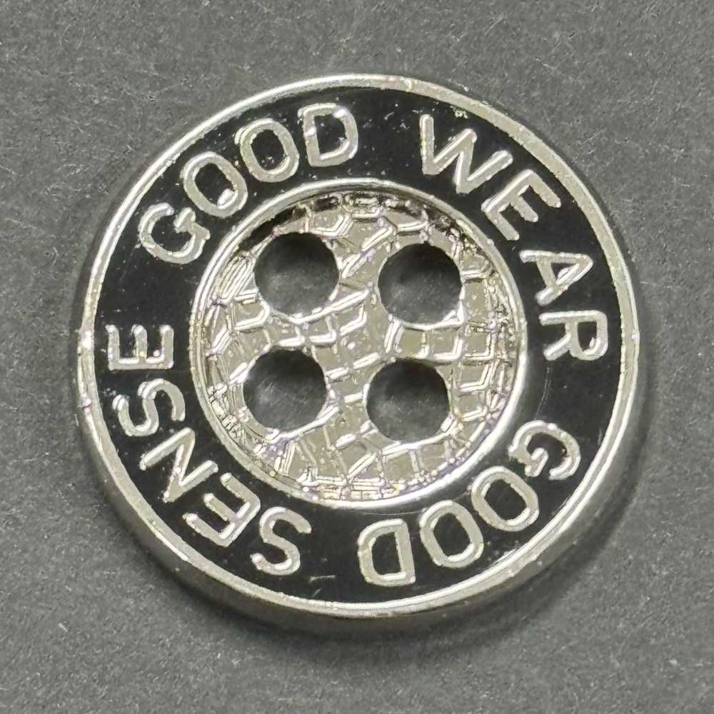 M14 Botones Metálicos De 4 Agujeros Para Trajes Y Chaquetas Fabricados En Japón[Botón]