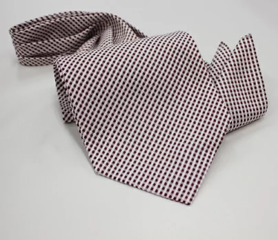 MS-402 Conjunto De Corbata Y Pañuelo Ascot Atado A Mano, Rojo Vino[Accesorios Formales] Yamamoto(EXCY)