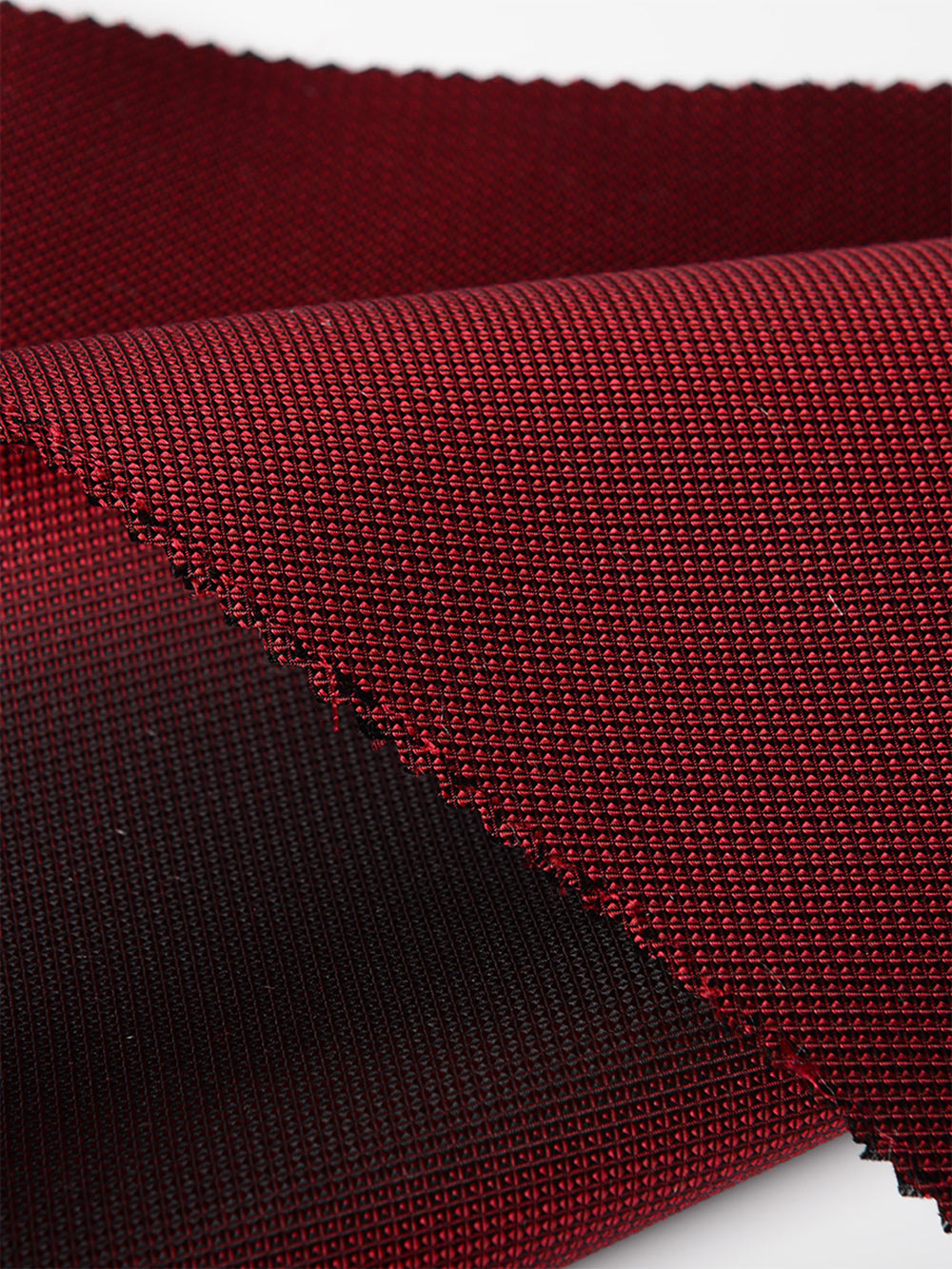 S-302 Yamanashi Fujiyoshida Patrón De Puntada Fina De Musgo Textil Formal Vino Rojo Yamamoto(EXCY)