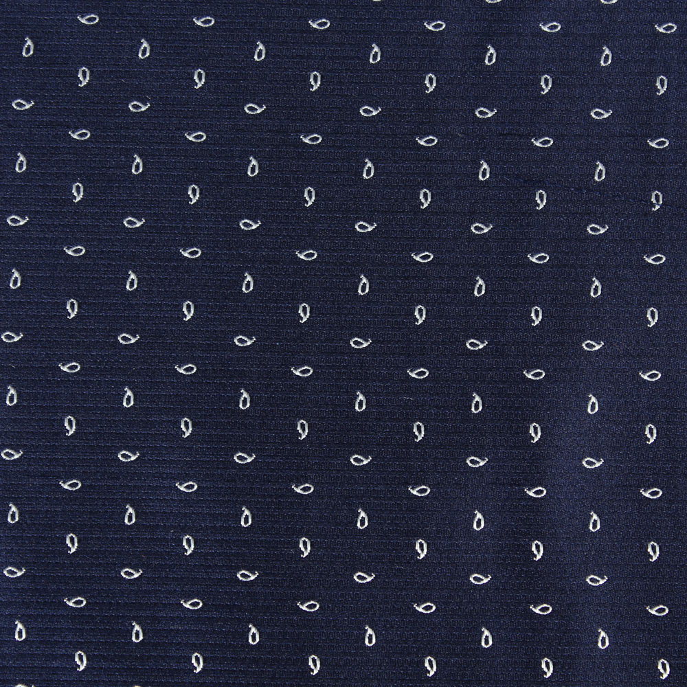 VANNERS-23 VANNERS British Silk Textile Paisley Dot Pattern VANNER