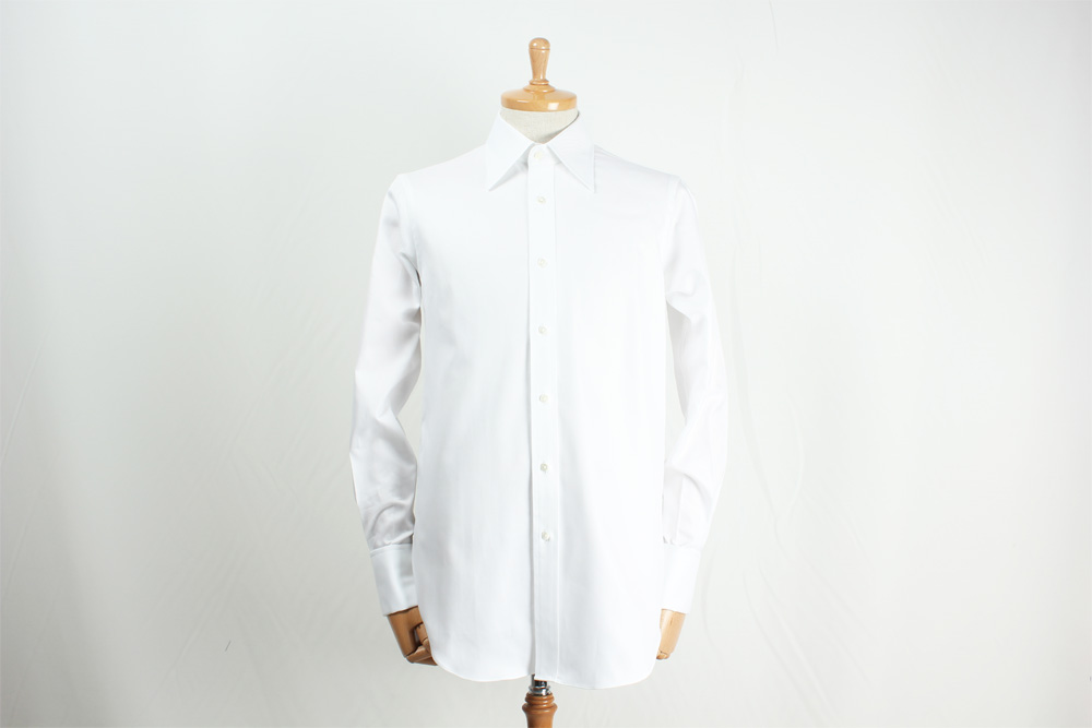 GXPSH2 THOMAS MASON Camisa Textil Usada Sarga Blanca Color Regular[Productos De Ropa] Yamamoto(EXCY)