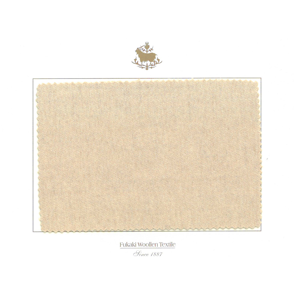 5654 Lana Fukaki Hecho En Japón Material De Abrigo De Súper Lujo Ibex Textile FUKAKI