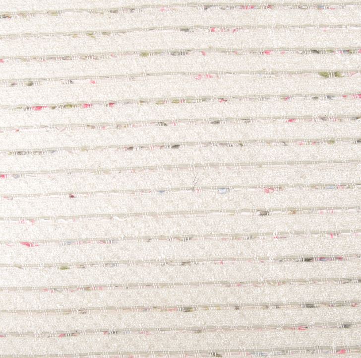 Z7544 LINTON Linton Tweed Fabricado En Inglaterra Textil Blanco X Rosa X Gris LINTON