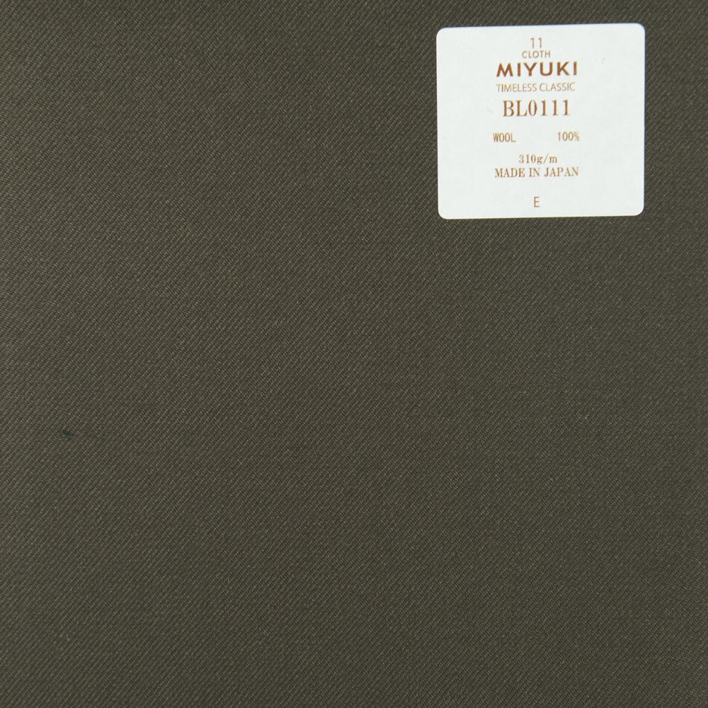 BL0111 Timeless Classic Classic Plain Té Verde Oscuro[Textil] Miyuki Keori (Miyuki)