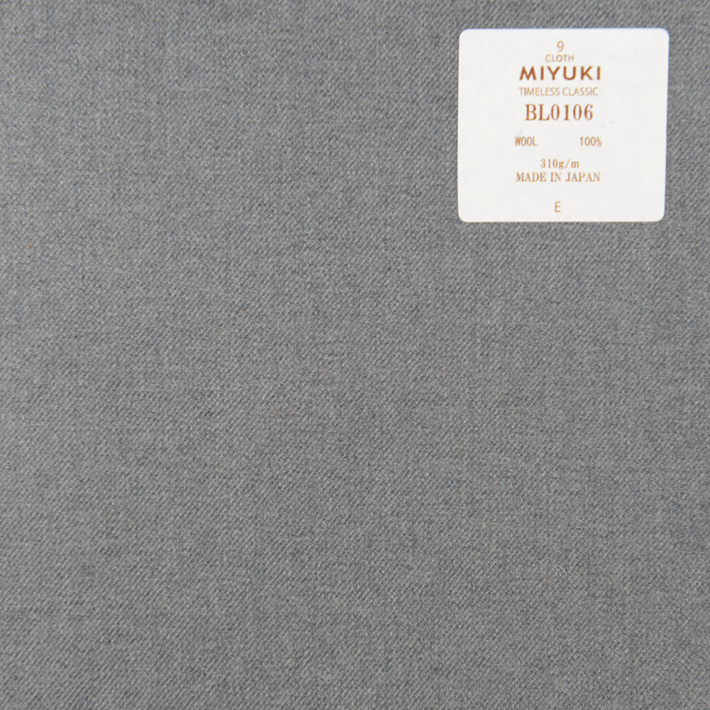 BL0106 Atemporal Clásico Clásico Liso Gris Claro[Textil] Miyuki Keori (Miyuki)