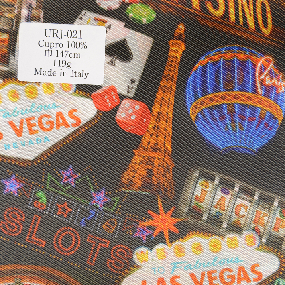 URJ-021 Hecho En Italia Cupra 100% Forro Estampado Serie Casino Edición Las Vegas[Recubrimiento] TCS
