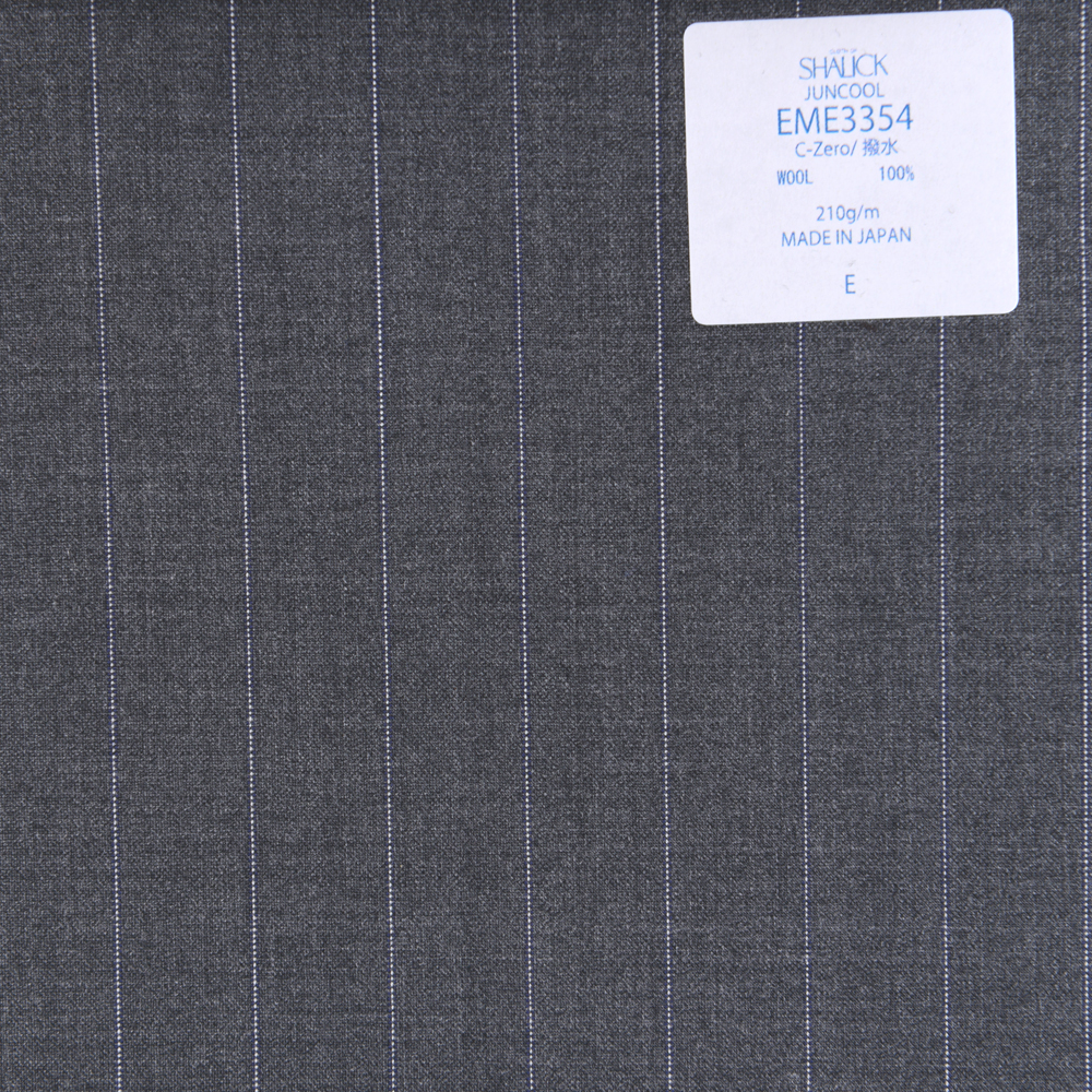 EME3354 Ropa De Verano Japonesa Sharick Series Juncourt Striped Grey[Textil] Miyuki Keori (Miyuki)