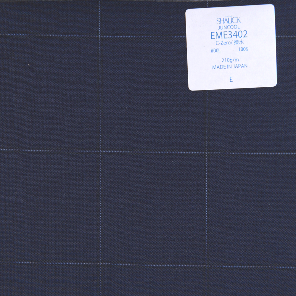 EME3402 Ropa De Verano Japonesa Sharick Series Panel De Ventana Juncool Azul Marino[Textil] Miyuki Keori (Miyuki)