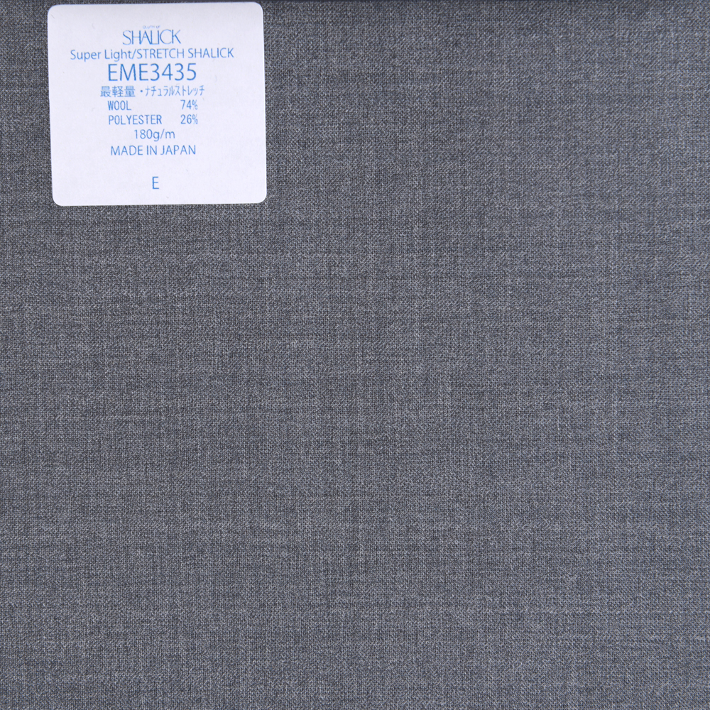 EME3435 Ropa De Verano Japonesa Sharick Series Super Light Sharick Plain Grey[Textil] Miyuki Keori (Miyuki)