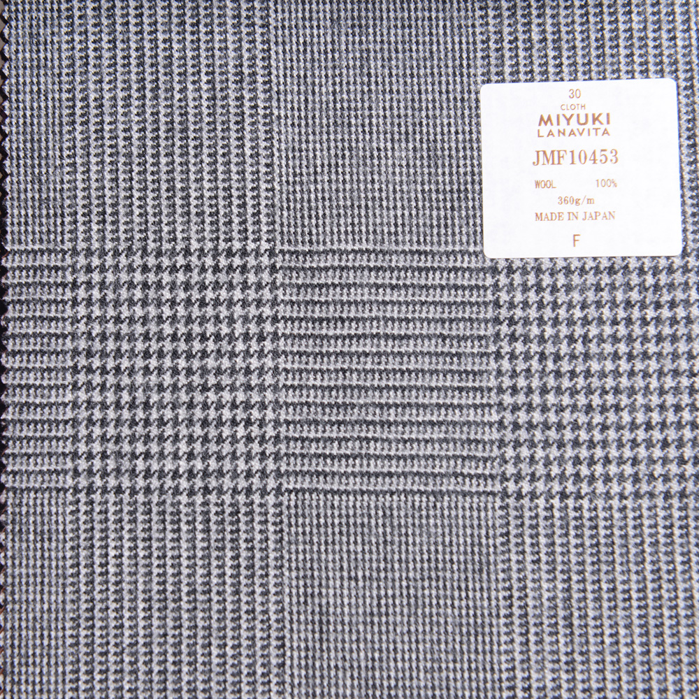JMF10453 Colección Lana Vita Glen Check Grey[Textil] Miyuki Keori (Miyuki)