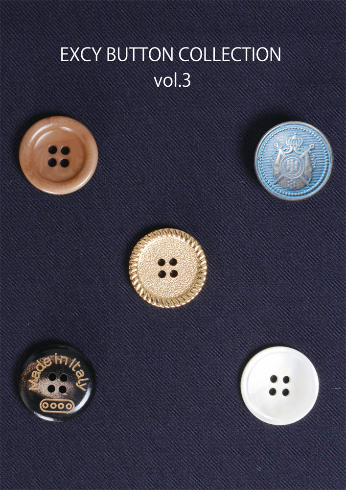 BUTTON-SAMPLE-03 COLECCIÓN DE BOTONES EXCY Vol.3[Tarjeta De Muestra] Yamamoto(EXCY)