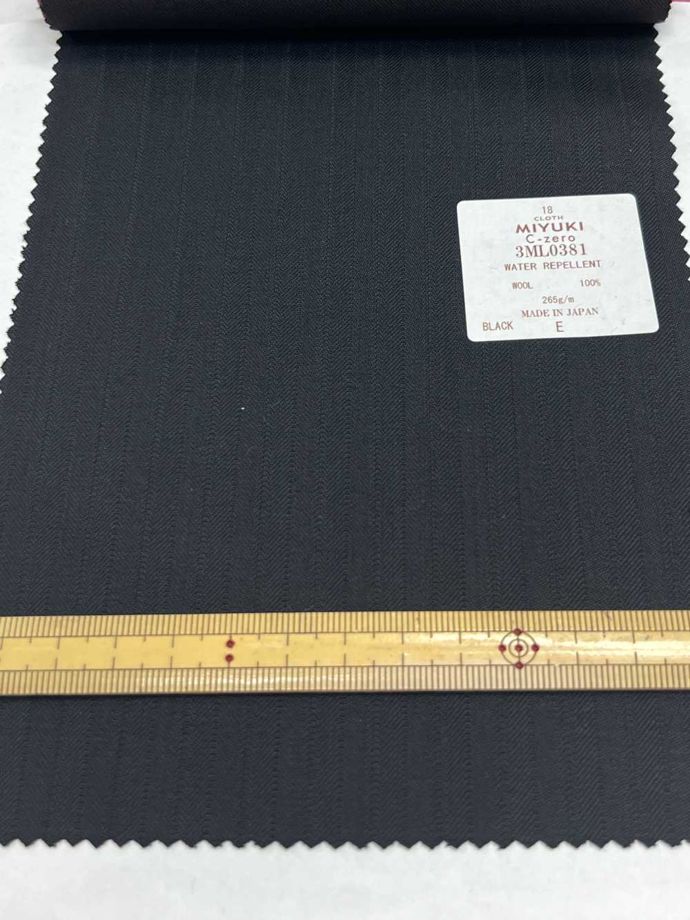 3ML0381 COMFORT CZERO WATER REPELLENT SHADOW STRIPE NEGRO[Textil] Miyuki Keori (Miyuki)