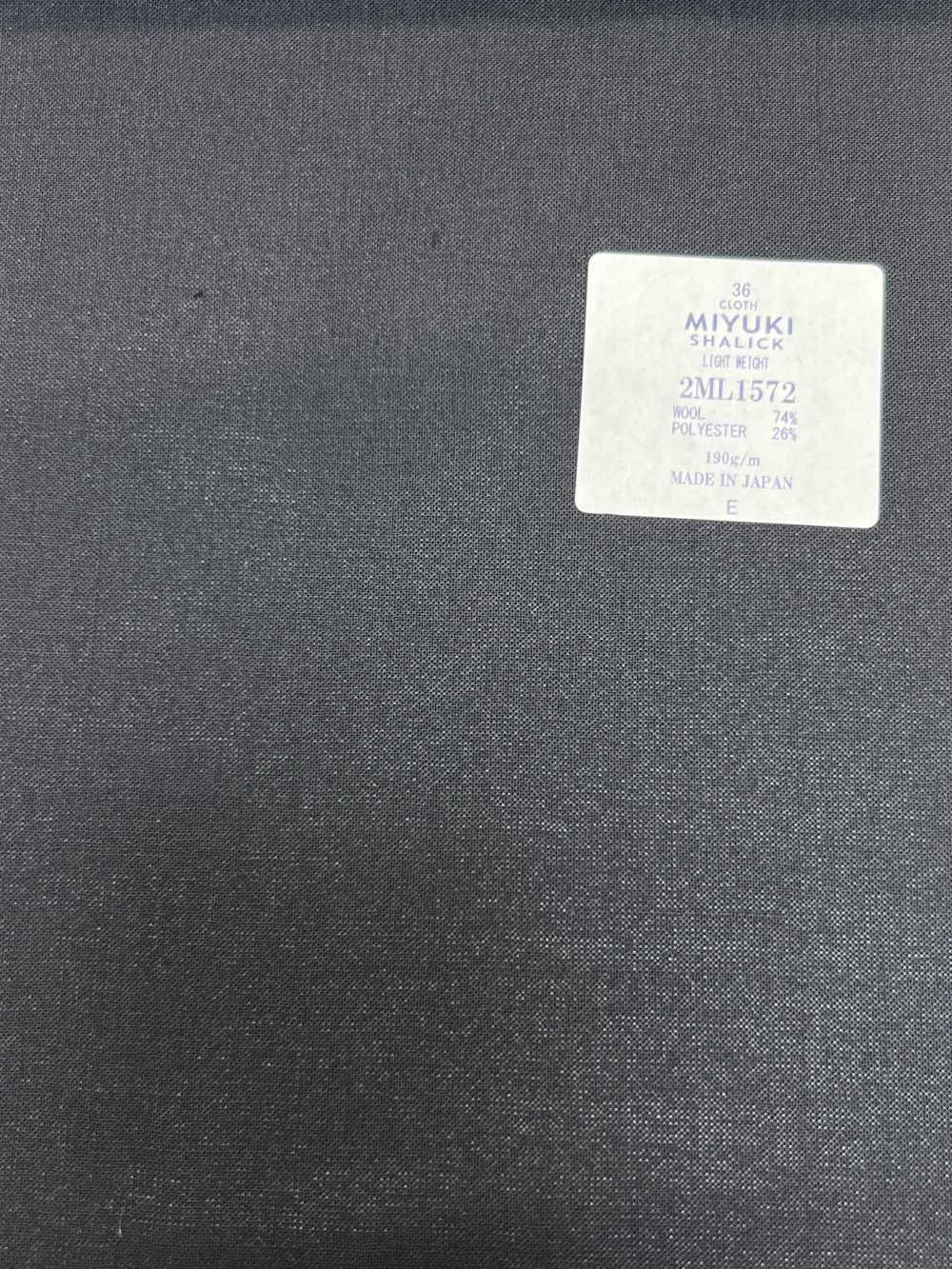 2ML1572 MIYUKI COMFORT SHALICK PESO LIGERO Azul Marino[Textil] Miyuki Keori (Miyuki)