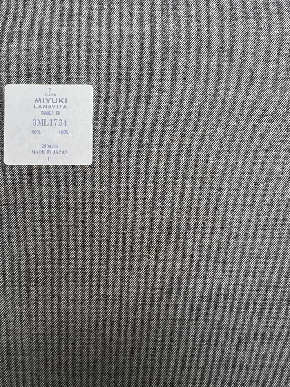 3ML1734 MIYUKI CREATIVE LANAVITA SUMMER 66 GRIS CLARO[Textil] Miyuki Keori (Miyuki)