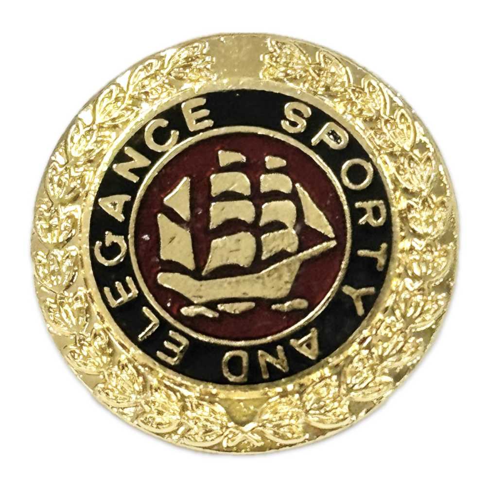 P16 Botones Metálicos Dorados Fabricados En Japón Para Trajes Y Chaquetas[Botón]