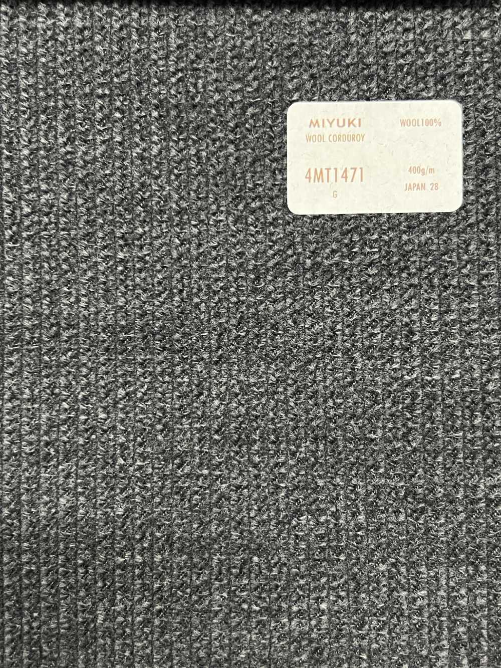 4MT1471 COMFORT LINE AIRFLY PANA DE LANA Gris Carbón Cielo[Textil] Miyuki Keori (Miyuki)