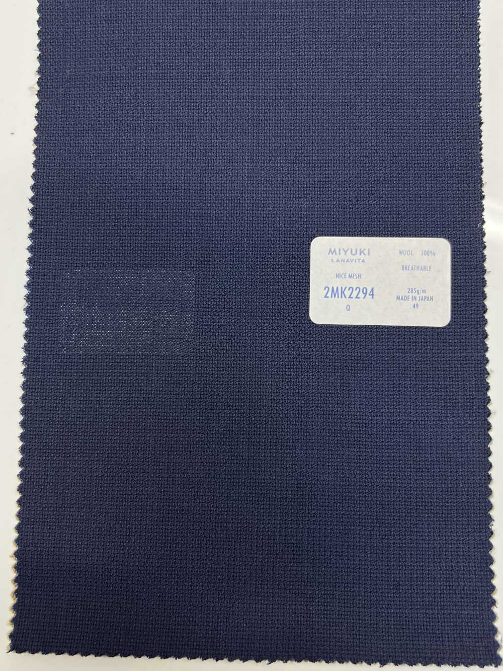 2MK2294 TRANSPIRABLE Azul Marino Sin Estampado[Textil] Miyuki Keori (Miyuki)
