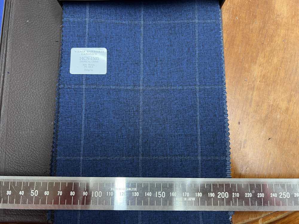 14CN-1505 CANONICO TROPICAL CHINE' Ventana Azul[Textil] CANÓNICO