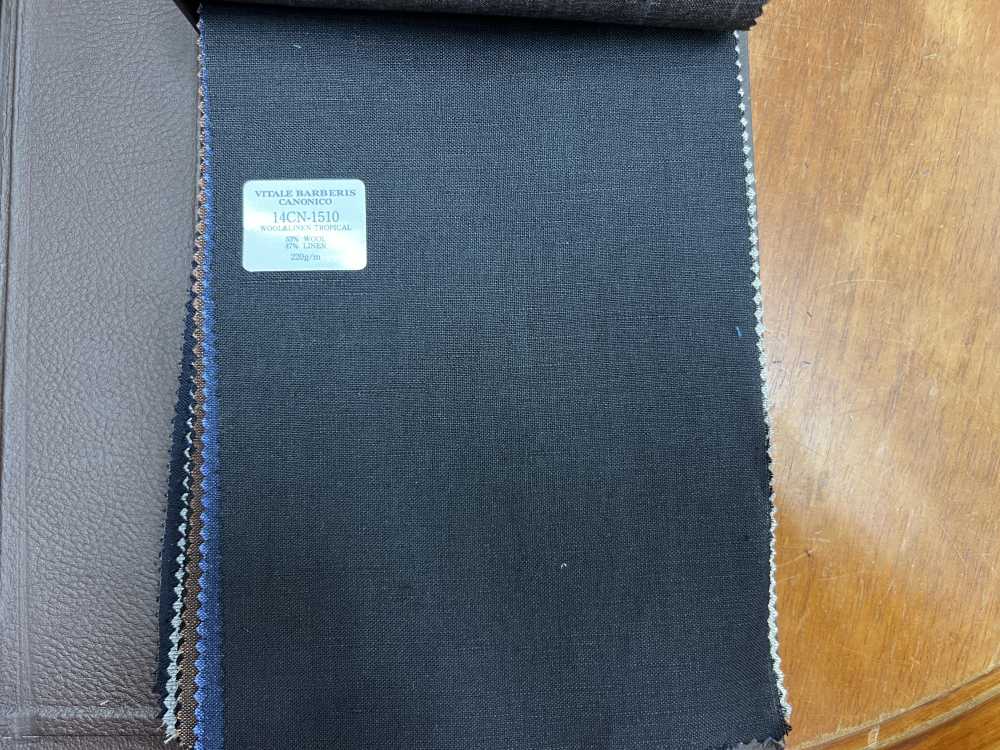 14CN-1510 CANONICO Lana Y Lino 21 Micras Negro[Textil] CANÓNICO