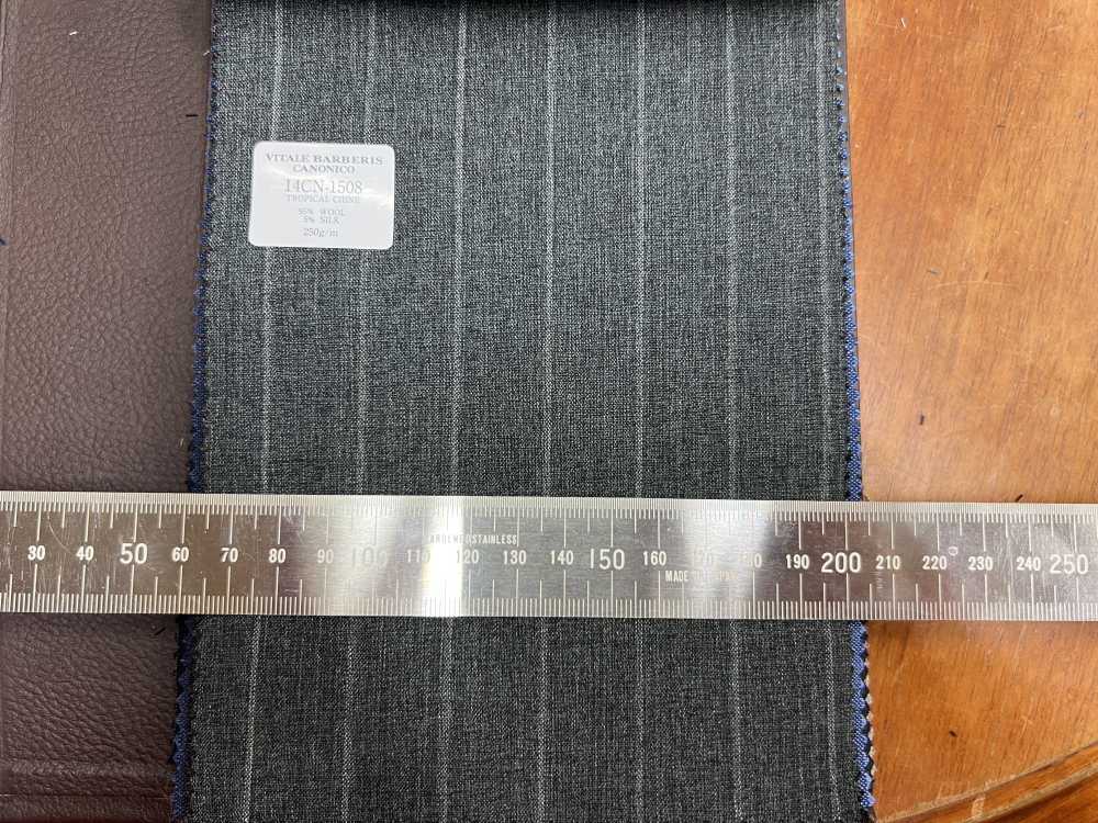 14CN-1508 CANONICO TROPICAL CHINO RAYA VERDE[Textil] CANÓNICO