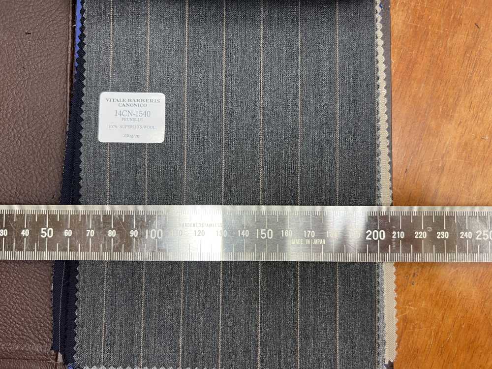 14CN-1540 CANONICO PRUNELLE RAYA GRIS OSCURO[Textil] CANÓNICO