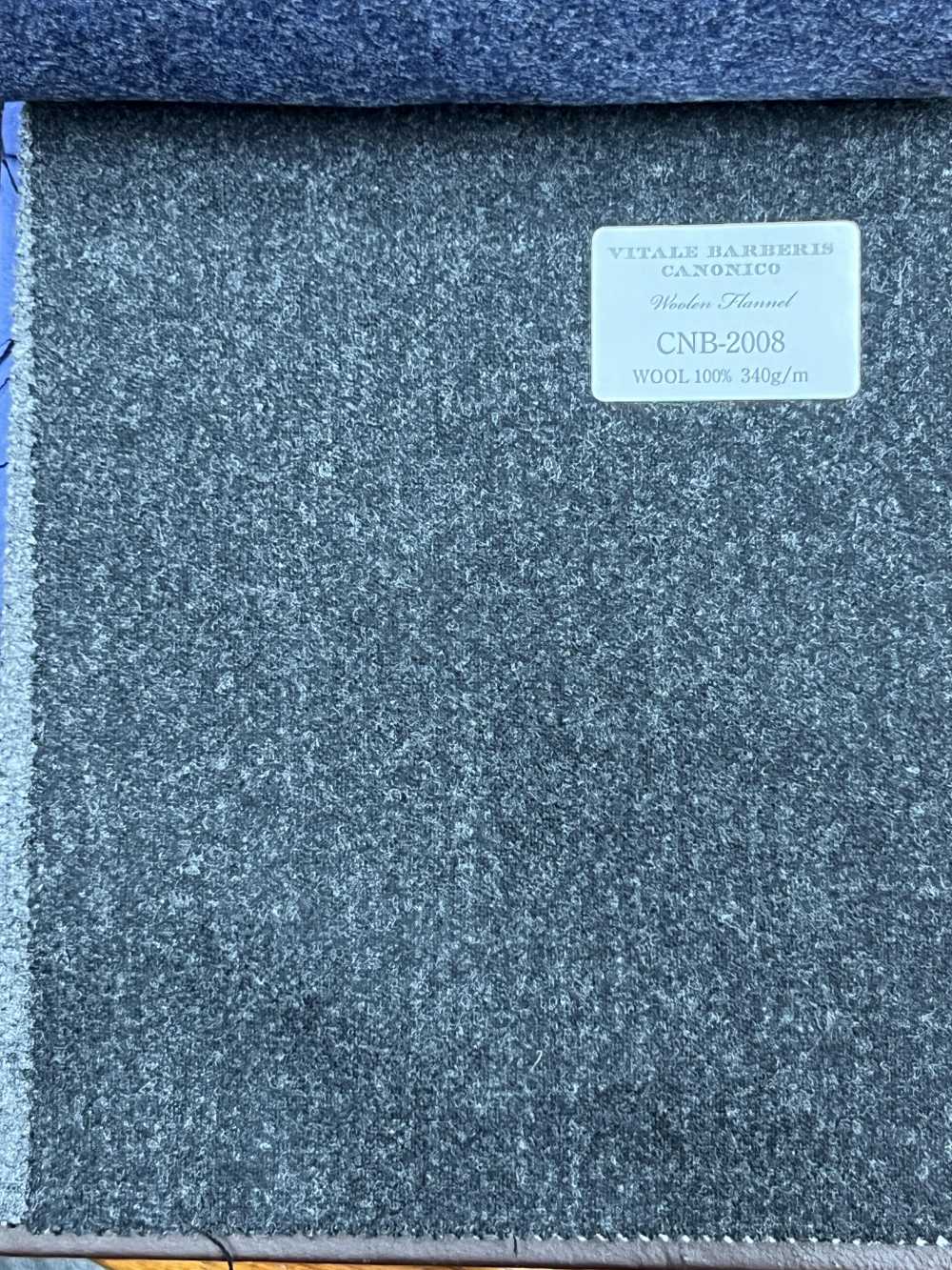 CNB2008 Franelas De Lana Estándar De CANONICO ""Gris Oscuro Sin Patrón""[Textil] CANÓNICO