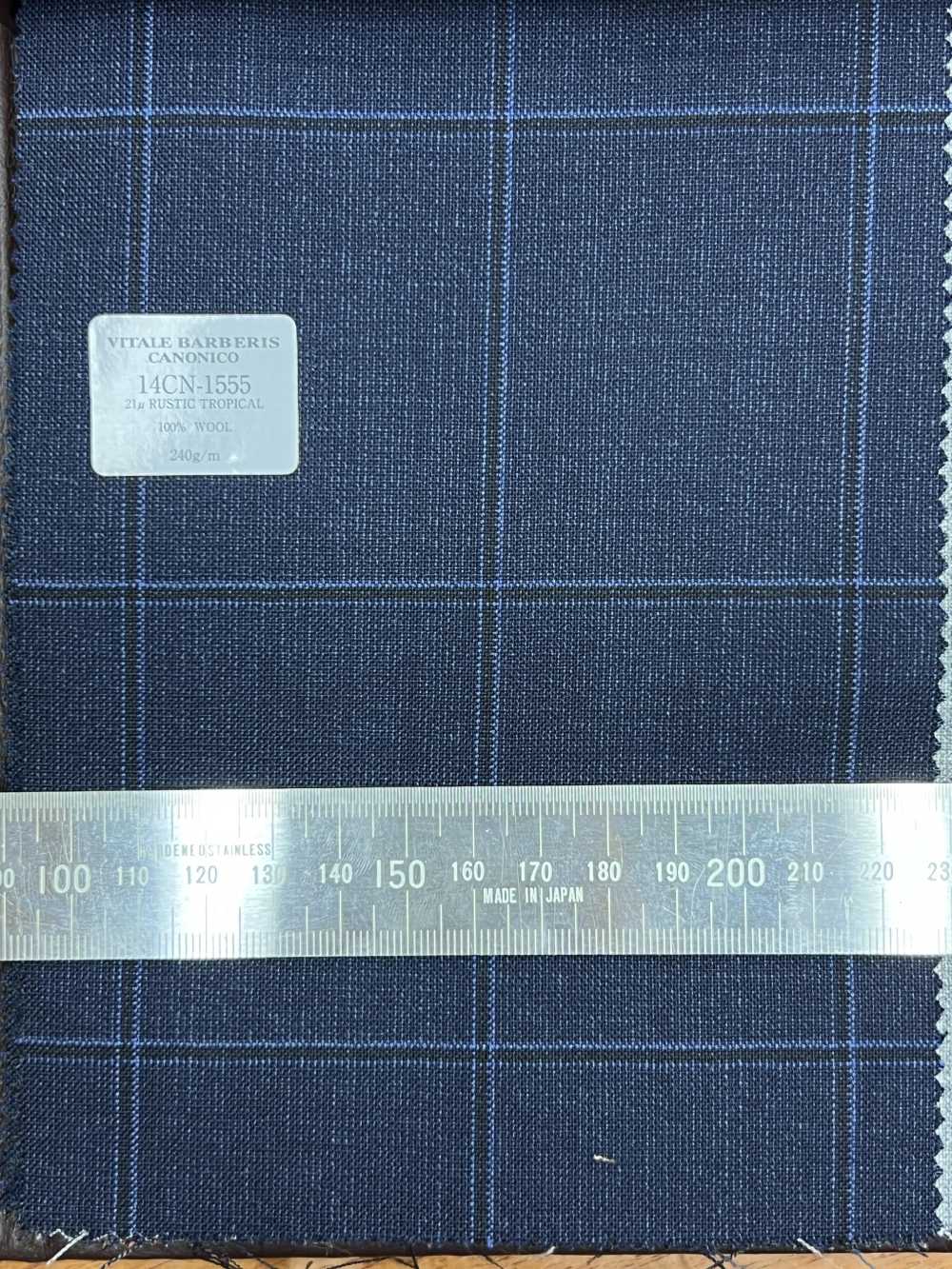 14CN1555 CANONICO 21μ RUSTIC TROPICAL Cristal Azul Oscuro[Textil] CANÓNICO